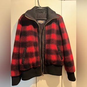 Pendleton buffalo plaid jacket.